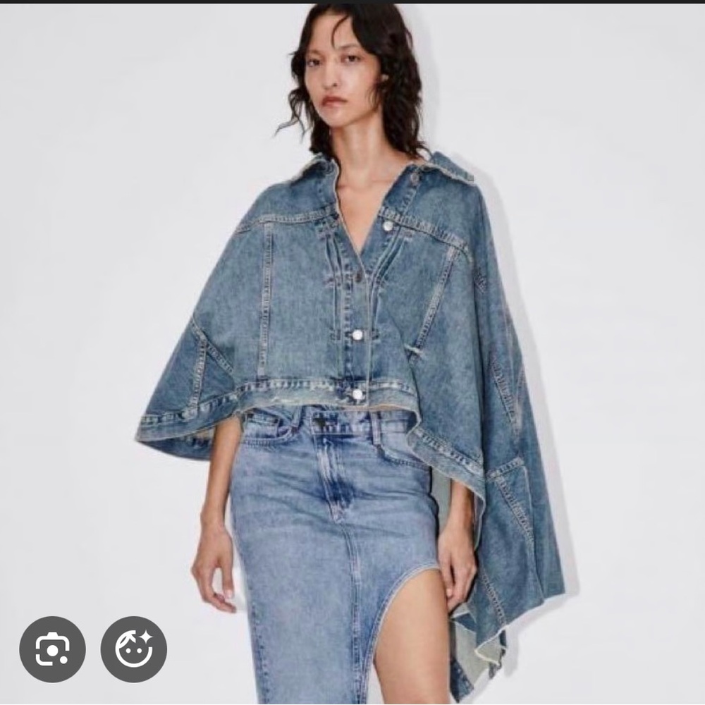 Zara Blue Jean Jacket